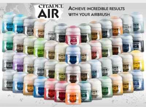 Pintura de aire Citadel 12 ml olla Juegos Taller para aerógrafo Warhammer AoS 40k - Imagen 1 de 28