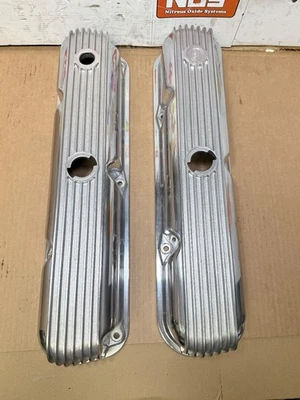 NICE CAL CUSTOM NO. 40-2600 MOPAR PLYMOUTH DODGE ALUMINUM VALVE COVER 340-360 Foto 1 de 4