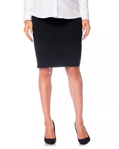 Motherhood Maternity Black Pencil Skirt Full Panel Sz Small Professional Office - Picture 1 of 10