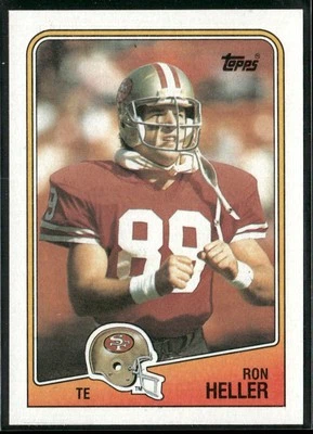 Ron Heller 1988 Topps #45 RC San Francisco 49ers - Image 1 of 2