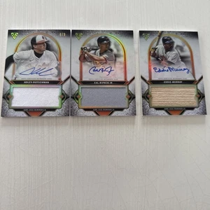 2024 Triple Threads Autographed Relic Book Card Murray Ripken Rutschman 6 of 9! - Picture 1 of 8