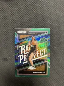 2024 Panini Prizm Draft Picks #10 Kiki Iriafen Rated Prospect Green Prizm - Picture 1 of 2