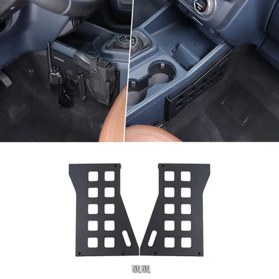Center Console Molle Panel Storage Panel For Ford Maverick 2022.2023.2024 2PCS Foto 1 de 4