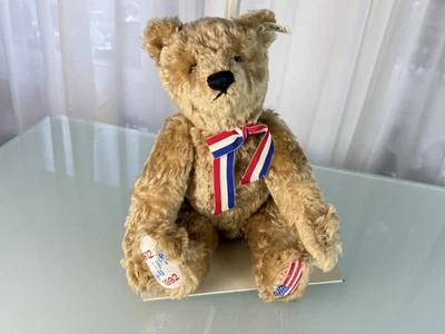 Steiff Tier 406744 USA Teddy Bear 40 cm. Excellent état - Photo 1/3