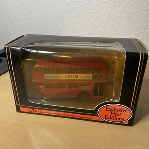 EXCLUSIVE FIRST EDITIONS 1:76 16403 RT BUS ROOF BOX PEARL ASSURANCE #85 KINGSTON - Picture 1 of 5