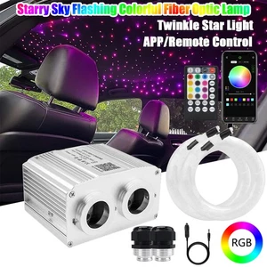 900Pc CAR HOME HEADLINER STAR LIGHT KIT ROOF TWINKLE CEILING LIGHTS FIBER OPTIC - Picture 1 of 26