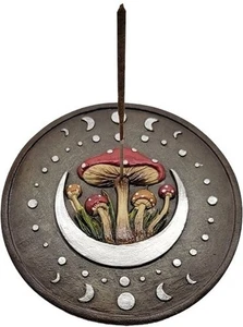 Pilz mit Monden Räuchergefäß [4,5"W] - Bild 1 von 1