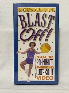 Richard Simmons Blast Off VHS Tape 20 Minute Workout 1999 New Sealed - Picture 1 of 2