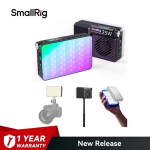 SmallRig RM 25C Mini LED RGB Video Light 3100mAh Battery HD LCD Display - Picture 1 of 8
