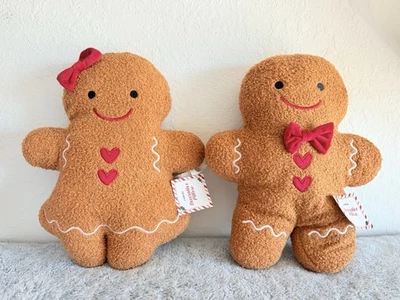 Target Bullseye's Playground Gingerbread Man & Woman Pillow Christmas 2025 - Image 1 of 4