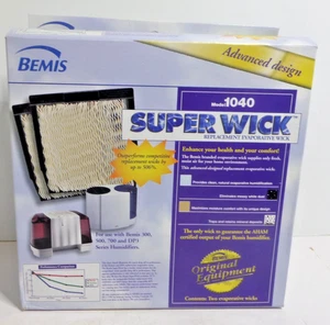 Bemis 1040 Twin Pack Replacement Evaporative Super Wick New Old Stock - Picture 1 of 1