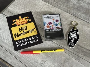 Neil Hamburger Cassette Memorabilia Lot GREAT MOMENTS AT DI PRESA'S PIZZA HOUSE - Picture 1 of 5