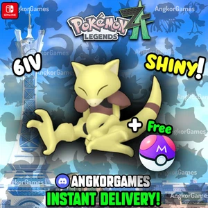 ✨ Shiny Abra ✨ 6IV ✨ level 5 ✨ Pokemon Legends ZA - Foto 1 di 3