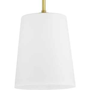 Progress Lighting P500429 Clarion 9"W Mini Pendant - Brass - Picture 1 of 8
