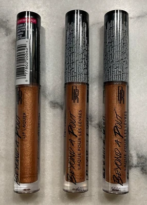 Laca Labial Black Radiance Beyond a Pout 1320062 Extra Caliente Lote de 3 Foto 1 de 2