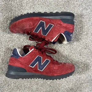 New Balance 574 Made In USA Red Blue Men’s 6 Women’s 7.5 - Bild 1 von 10