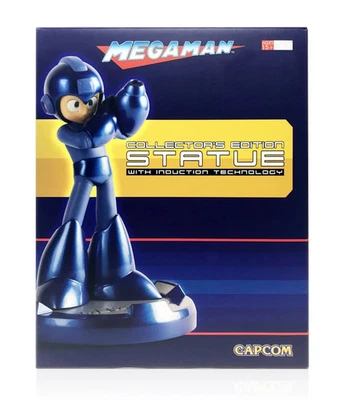 Capcom Mega Man Buster Blue Induction Statue - Image 1 of 4