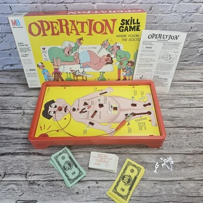 Vintage Operations Game 1965 MISSING 1PC VERY GOOD CONDITION  - Image 1 of 4