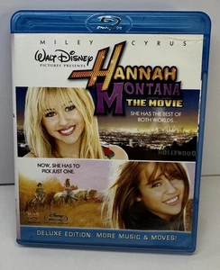 Hannah Montana The Movie Blu-ray, DVD, Digital 3-Disc Set With Pamphlets. - Bild 1 von 3