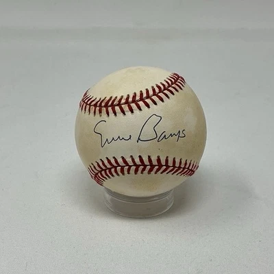 Ernie Banks Autographed Signed Chicago Cubs ONL Baseball JSA COA - Image 1 of 2