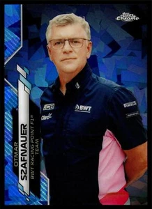 2020 Topps Chrome SAPPHIRE Formula 1 OTMAR SZAFNAUER #92 BWT - Picture 1 of 2