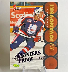 Ed Jovanovski 1995 Classic 5 Sport Blue Printers Proof /795 #138 - Picture 1 of 4
