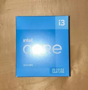 Intel Core i3-10105 10th Gen Comet Lake 4 Quad-Core 3.70 GHz Processor FCLGA1200 - Picture 1 of 1
