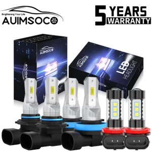 For Honda Civic 2016 2017 2018 - 2020 LED Headlight High Low Fog Lights Bulbs - Picture 1 of 16