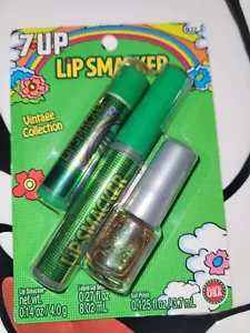 VHTF Bonne Bell Lip Smacker Vintage Collection 7UP Balm Liquid Gloss Nagellack - Bild 1 von 5