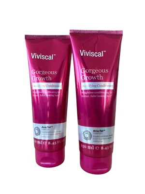 Viviscal Gorgeous Growth Densifying Conditioner 8.45oz Each  [2 PACK] - Image 1 of 2