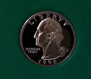 1996-S Washington Quarter Proof DCAM - Picture 1 of 1