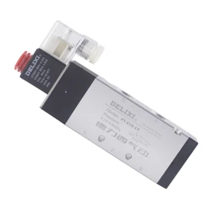 1PC New Delixi 4V410-15 4V41015 220VAC Solenoid Valve Brand Free Ship - Picture 1 of 3