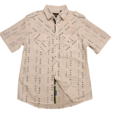 Men's Shirt Button Down Casual Shirt -"DaVinci" Size XL-Cotton NWT-Org $44.90 - Image 1 of 4