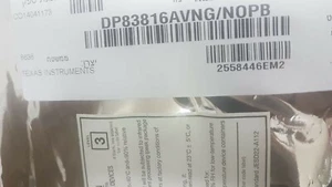 LOT OF 34 PCS. TI DP83816AVNG/NOPB Ethernet CTLR Single Chip 10Mbps/100Mbps 3.3V - Picture 1 of 1