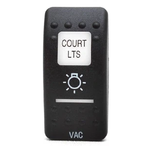 Carling Boat Rocker Switch Actuator Cover | Black COURT LTS - Bild 1 von 2