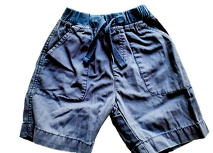 Oshkosh Boys Shorts Navy Pull On Elastic Waist Drawstring 6 - Picture 1 of 9