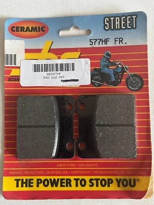 Brake Pad Set, Front Ceramic SBS 577HF Fits: Suzuki GS1150 GSX-R1100 GSX-R750 - Image 1 of 2