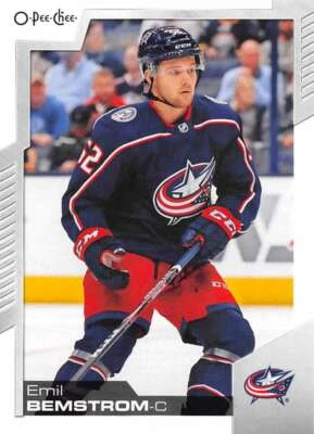 2020-21 O-Pee-Chee #203 Emil Bemstrom Columbus Blue Jackets - Image 1 of 2