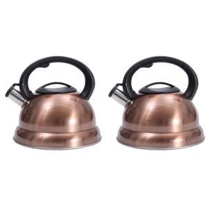  2 Pcs Buzzing Kettle Tea Whistling Kettles Stovetop Whistle Teakettle - Picture 1 of 12