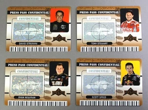 2009 Press Pass Stealth Confidential NASCAR Racing Trading Cards - Your Choice - Picture 1 of 10