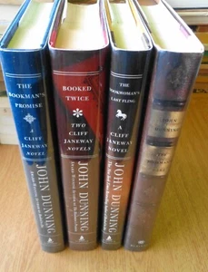 John Dunning, Cliff Janeway Novel 5 books signed, Bookmans Wake, - Imagen 1 de 10