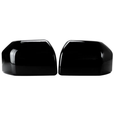 Cubierta de media tapa de espejo retrovisor superior negra ABS para Ford F150 2015-2017 Foto 1 de 3