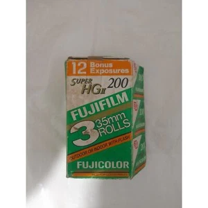 Fujifilm Super HG 200 II Film (3) Rolls of 24 Exposures Exp 12/1996 - Picture 1 of 3