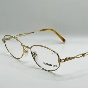 Monturas de gafas Cerruti 1881 C 1202 A GP tono dorado s 51-17-130 mm borde completo - Imagen 1 de 15