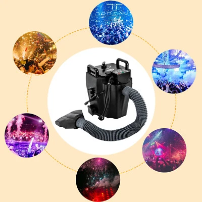 3.5KW Dry Ice Machine Low Smoke Machine DJ Stage Effect for Wedding Party 110V - Image 1 of 4