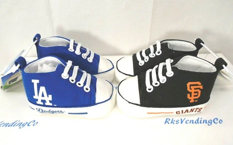MLB Baby Fanatic 0-6 Months Prewalkers Baby Infant Shoes Sneakers Cover