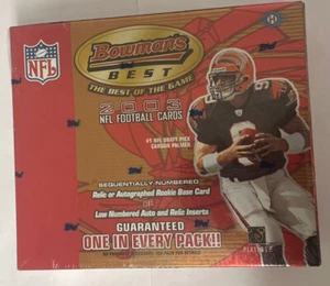 2003 Bowman’s Best Football Hobby Box Factory Sealed - Picture 1 of 5