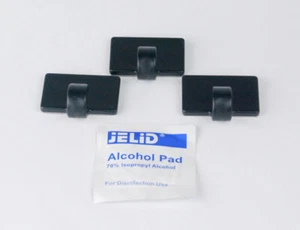 Pack of 3 Icom Adhesive Mic Clips - Picture 1 of 1