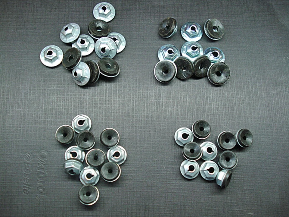 40 pcs for Dodge Plymouth fender quarter door trunk moulding clip sealer nuts  - Image 1 of 1