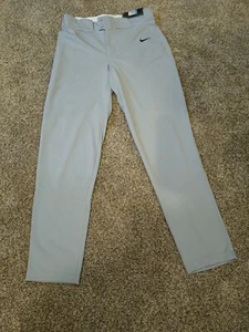 Pantalones de béisbol para hombre Nike Vapor Select - grises. Talla Med. Nuevo con etiquetas. ¡Envío rápido! - Imagen 1 de 7